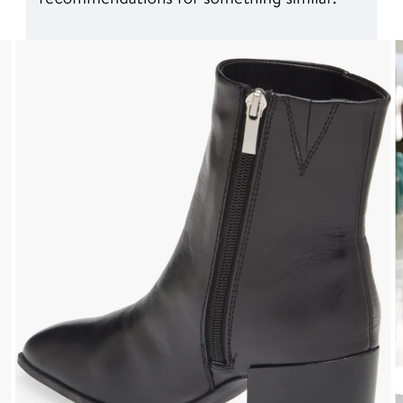 Nordstrom Vanna Bootie Sold out genuine leather boot - Picture 6 of 7